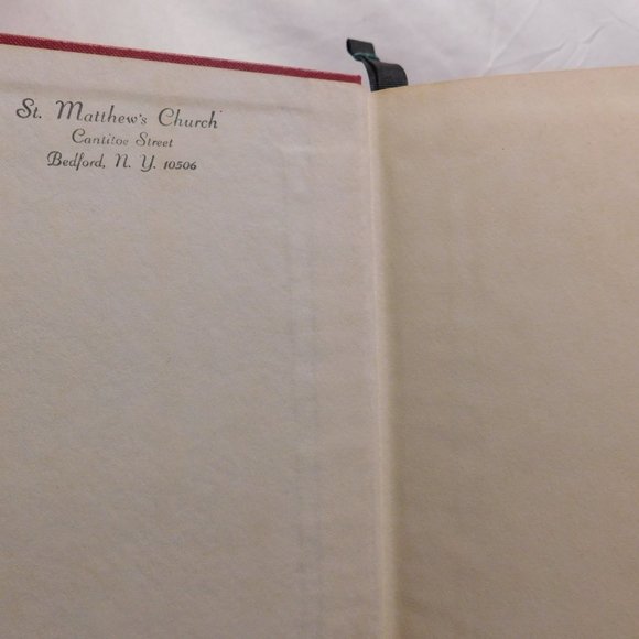 The Book Of Common Prayer Episcopal Church Hardcover Book Vintage 1977 - Picture 3 of 7